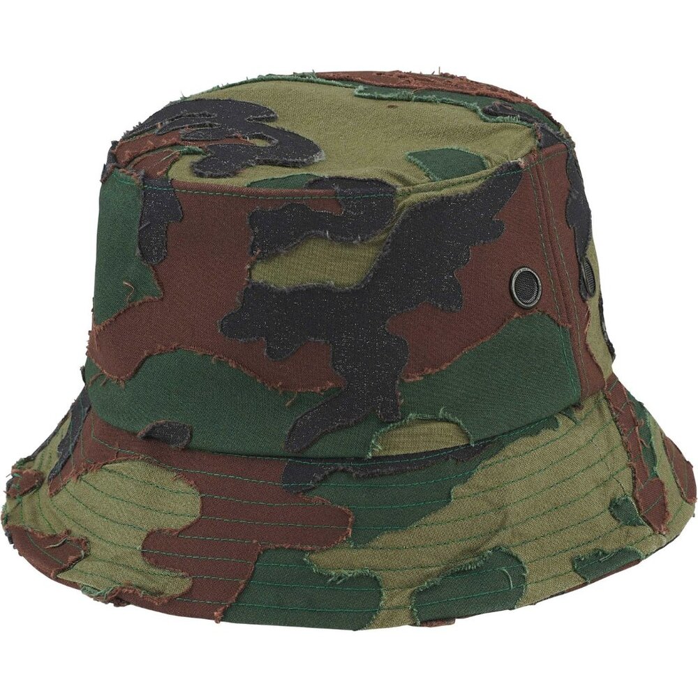 Supreme Layered Camo Crusher Woodland Camo Size S/M